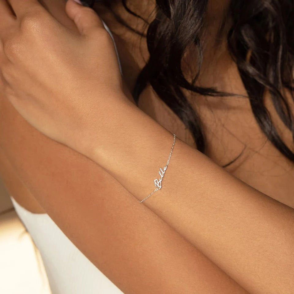 Personalized Name Bracelet – Gold & Silver Jewelry