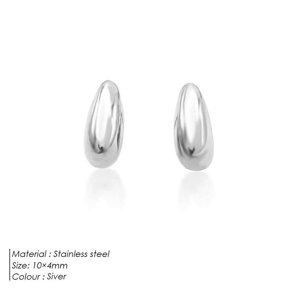 Chunky Hoop Earrings – Thick Gold & Silver Hoops for Women