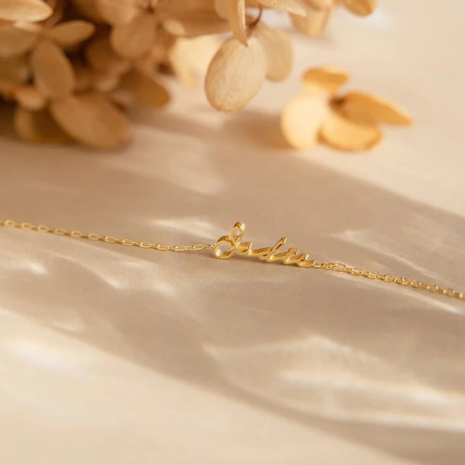 Personalized Name Bracelet – Gold & Silver Jewelry